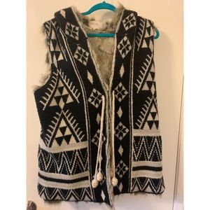 Aztec sweater vest